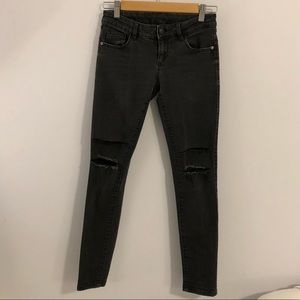 Zara 1975 Ripped Jeans